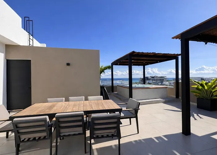 Live Playa Rooftop Pool & Prime Location Playa del Carmen