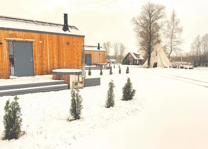 Villa Eco House With A Hot Tub Pärnu