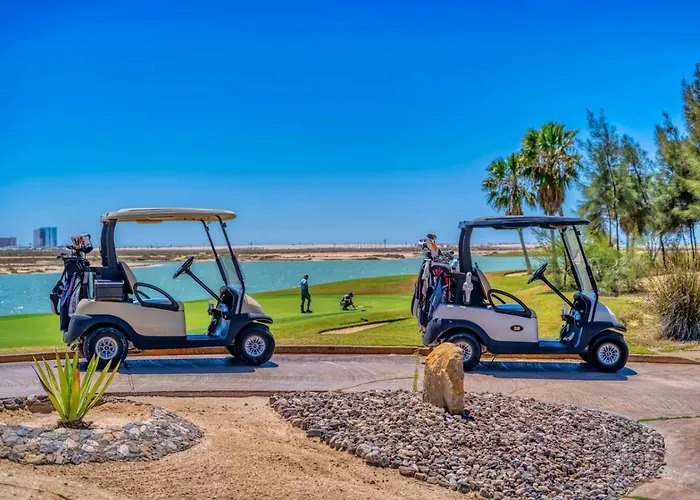 Relaxing Family Spot. Pool, Lagoon, Beach Walk B6 Puerto Peñasco