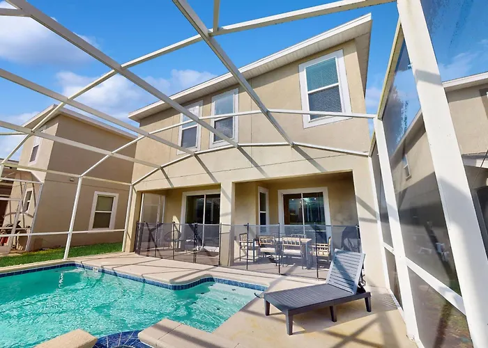 Spacious Family Villa With Private Pool, Spa And Movie Loft Kissimmee