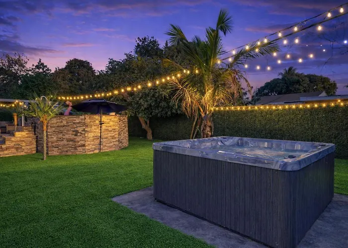 Villa Olive Palm Retreat With Pool Miami