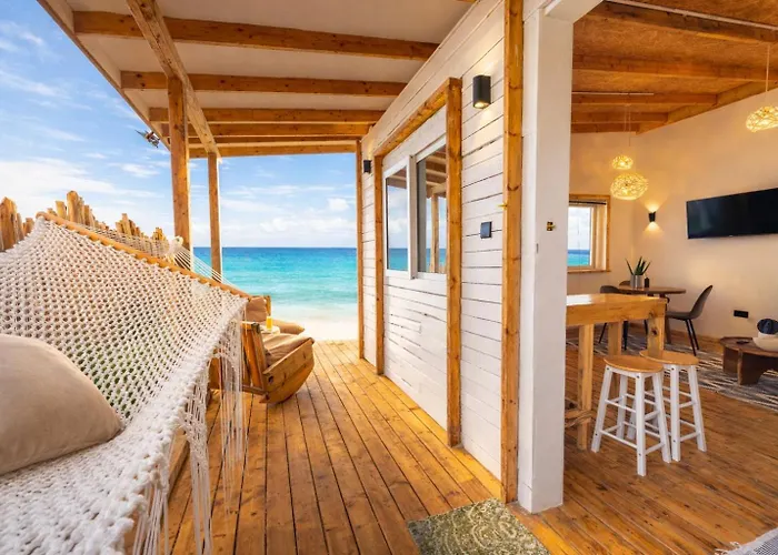 Oceanfront Beach Bungalow In Paje - Steps To The Sea