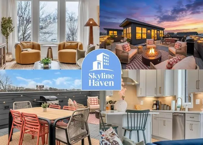 Rooftop Nights In Nashville - 3Br - Office