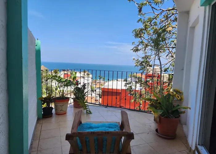 Frida Inspired Oceanview Old Town, Centro Vallarta Heritage House Puerto Vallarta