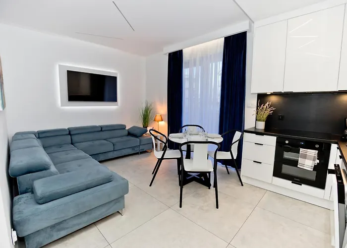 Resort Apartamenty Klifowa Rewal 100 Z Dwiema Sypialniami