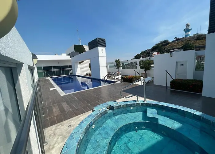 River Front, Suite Con Acceso A Piscina, Puerto Santa Ana, Guayaquil