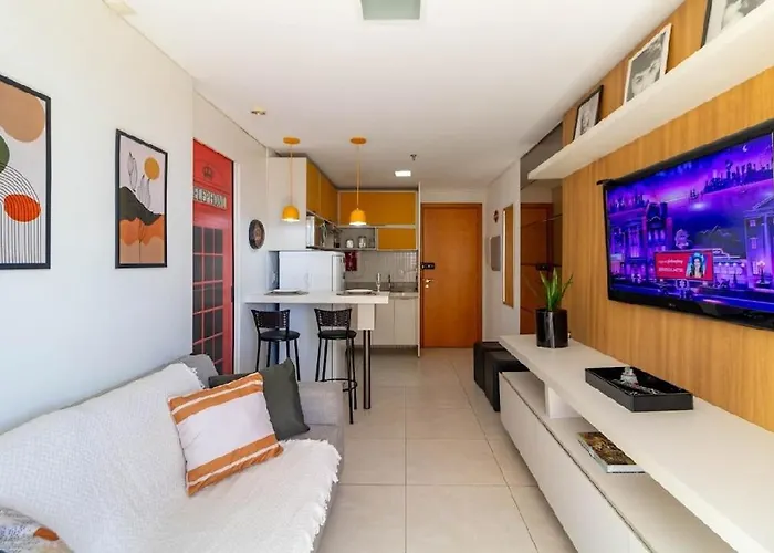 Ferienwohnung Flat Vista Park Flamboyant Com Garagem E Wifi Goiânia
