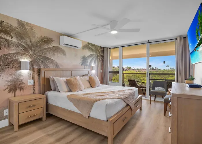 Modern Kihei Oceanside Studio Vistas Wailea 