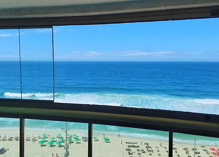 Lindo Flat Frente Mar C/ Piscina E Sauna - Brp1004 Rio de Janeiro
