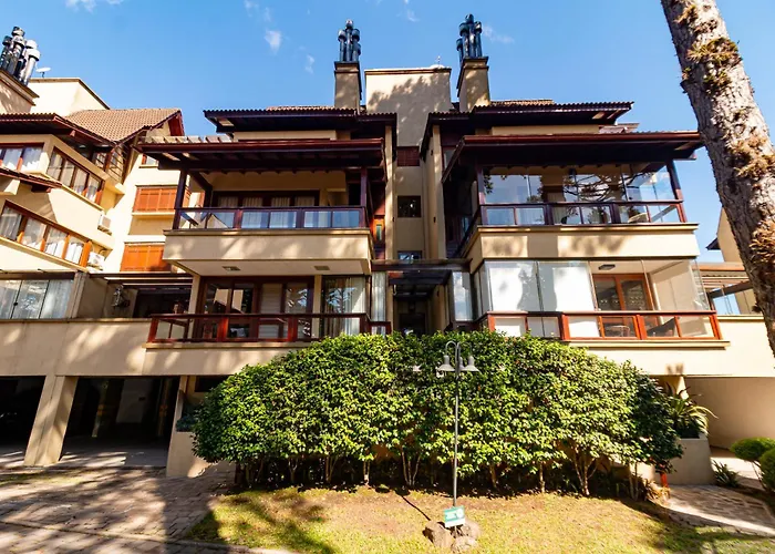 Linda Cobertura Duplex Em Condominio Central Gramado