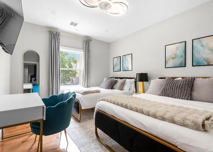 Luxury 4Br Home Near Manhattan Sleeps 12 Jersey City