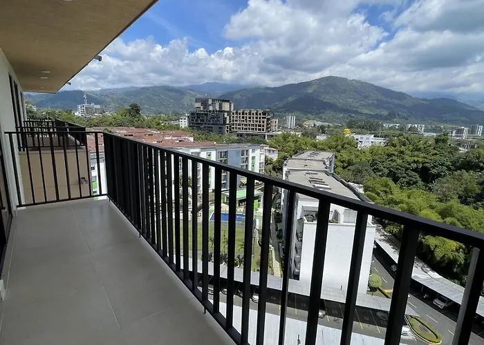 Moderno Apartamento Con Vista A La Cordillera Armenia 