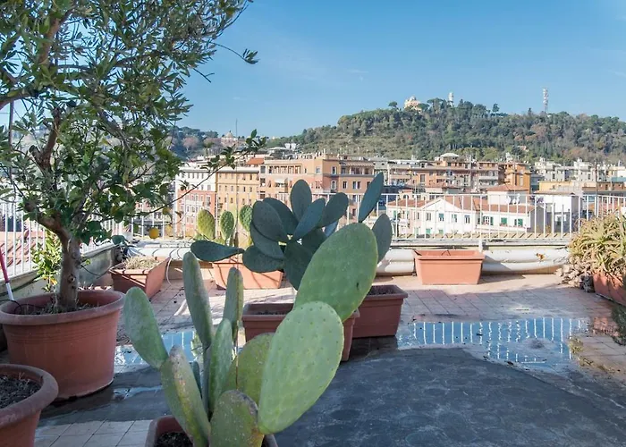 Ferienwohnung Attico Vista Panoramica San Pietro Luxury Sleep Rom