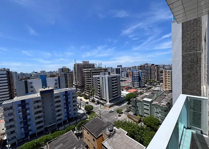 Promenade II 609- Moderno E Confortavel Em Condominio Clube Na Praia De Ponta Verde - Maceio