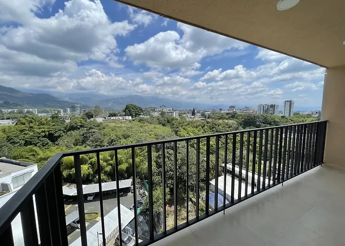 Moderno Apartamento Con Vista A La Cordillera Armenia 