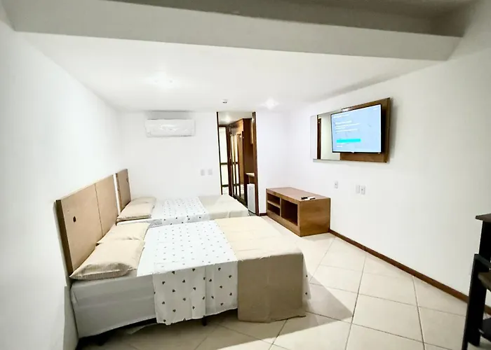 Premium Flat At Sol Vitoria Marina 4 Hospedes Salvador da Bahia