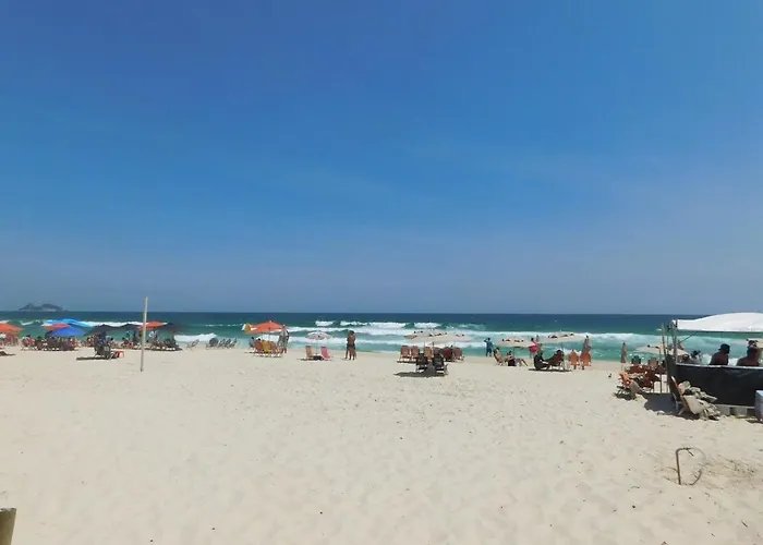 Lindo Flat Frente Mar C/ Piscina E Sauna - Brp1004 Rio de Janeiro