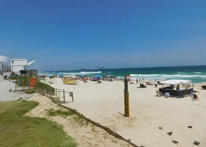 Lindo Flat Frente Mar C/ Piscina E Sauna - Brp1004 Rio de Janeiro