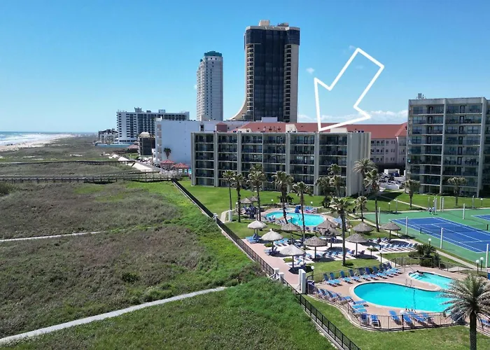 Sleeps 10 Direct Beach Heated Pool South Padre Island
