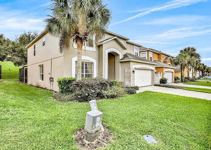 Charming Home With Pool, Pool Spa, Lanai, Central Ac, & Washer/Dryer Kissimmee