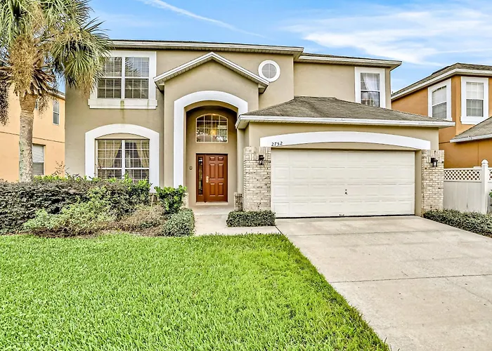 Charming Home With Pool, Pool Spa, Lanai, Central Ac, & Washer/Dryer Kissimmee