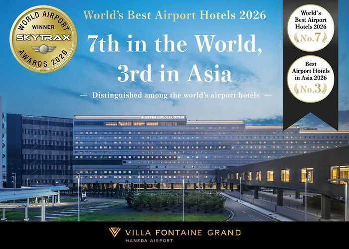 Villa Fontaine Grand Haneda Airport - Directly Connected To Haneda Airport Terminal 3 Präfektur Tokio
