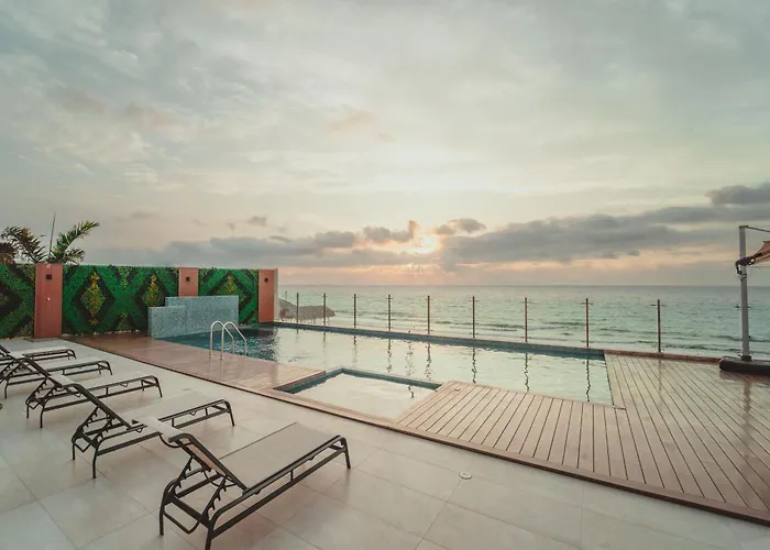 Apartamento Frente A La Playa Rivera Suites Manta
