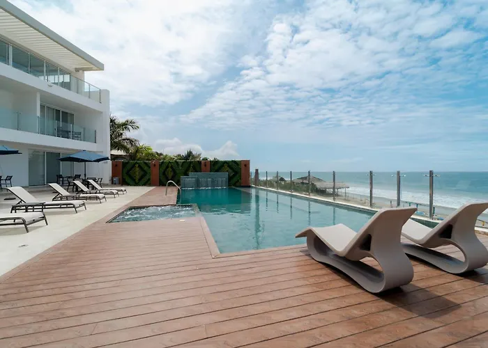 Apartamento Frente A La Playa Rivera Suites Manta