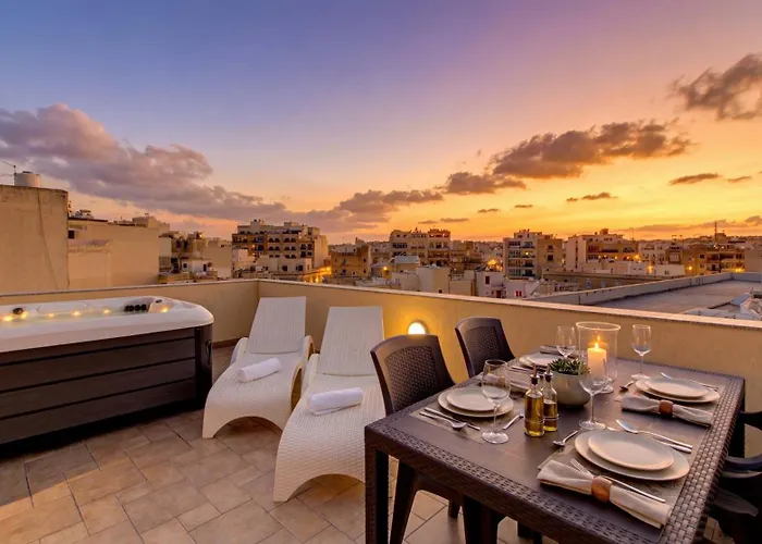 Don Rua 3Bd Apartments & Penthouse With Heated Jacuzzi Sliema