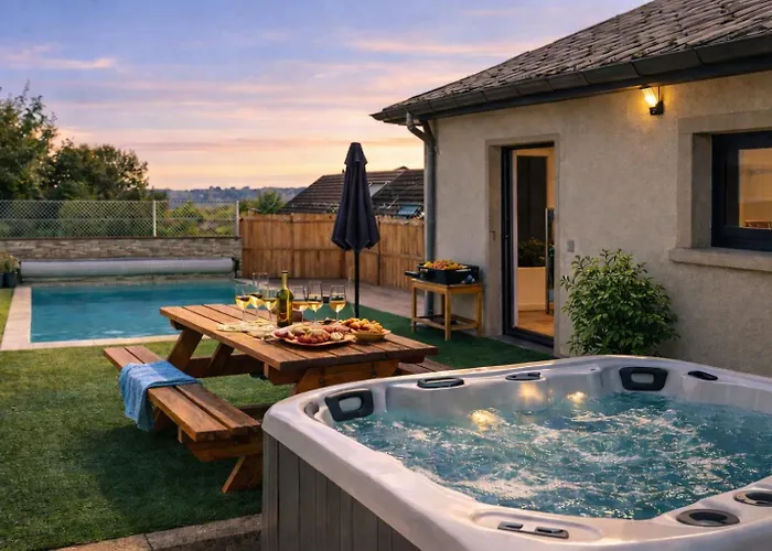 Maison L'Impasse, Spa Exterieur, Cheminee Et Piscine Chauffee L'Ete Munster 