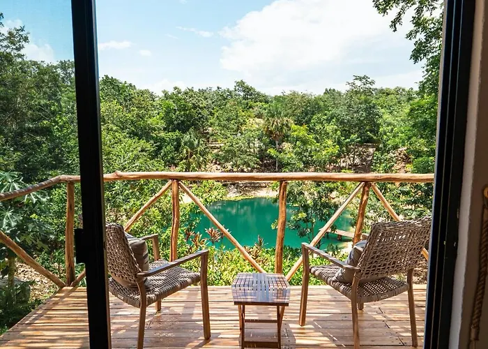 Cenote Escondido Cabanas Y Camping Playa del Carmen