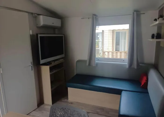 Mobil Home Tout Confort Camping La Falaise Narbonne