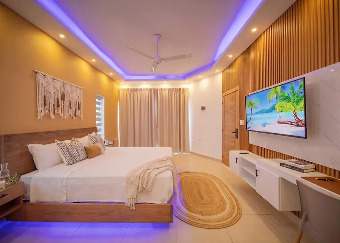 Green Palace 7 Bedroom Villa In Sosua With Security