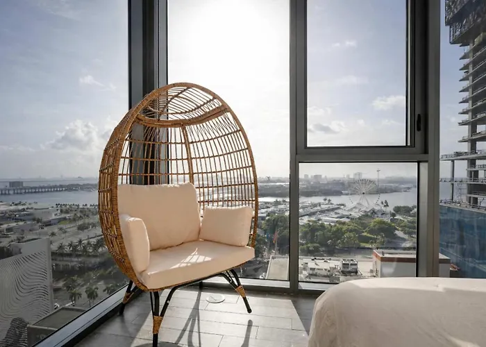 Ferienwohnung Downtown Miami 2Br Bayfront Cruise Port Luxepad