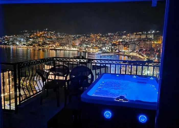 Ferienwohnung Duplex Penthouse With Jacuzzi Sarandë