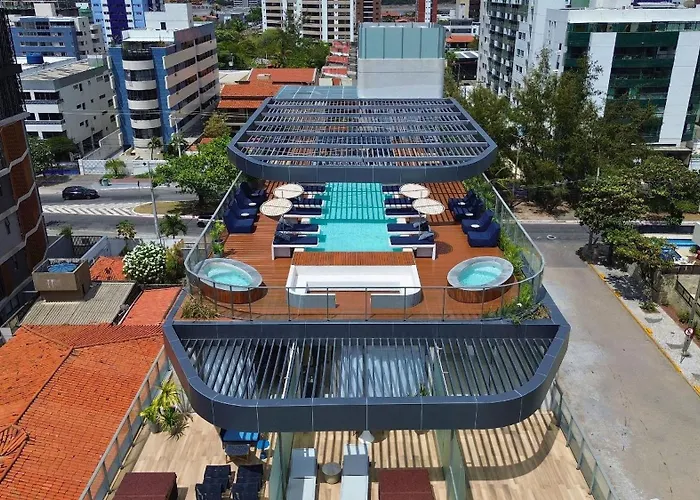 Setai Aquamaris Frente Mar Pe Na Areia Com Varanda João Pessoa