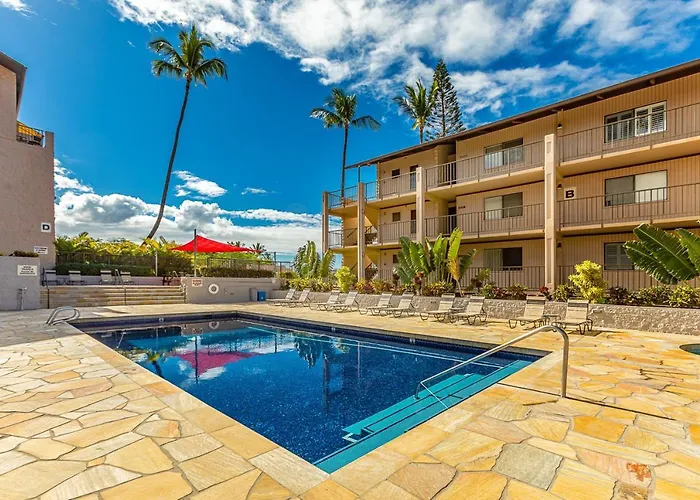 Kihei Alii Kai Ocean View Condo Pool, Hot Tub, Sauna, Ac, Sleeps 4