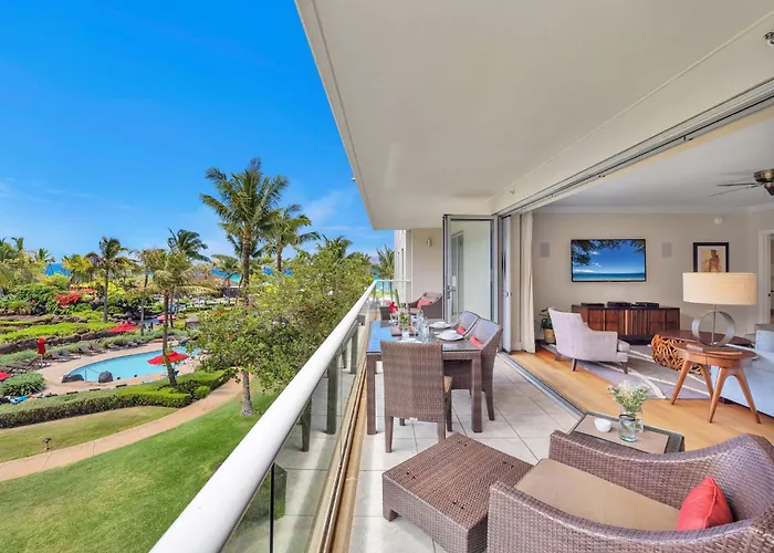 Honua Kai Villas Ocean View 7 Bedroom Sleeps 22 Great For Families Complimentary Car With 6 Nights Hkk Ml-1406 By Kbm Kaanapali