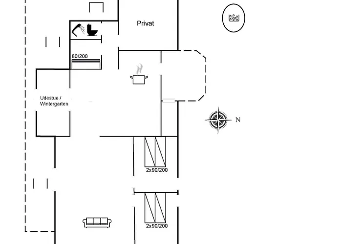 Holiday Home Gabi - 700M From The Sea By Interhome Bøtø By