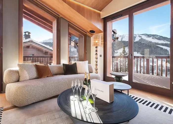 Chalet De Luxe Avec Jacuzzi Et Vues Panoramiques A Courchevel 1650 - Fr-1-563-133