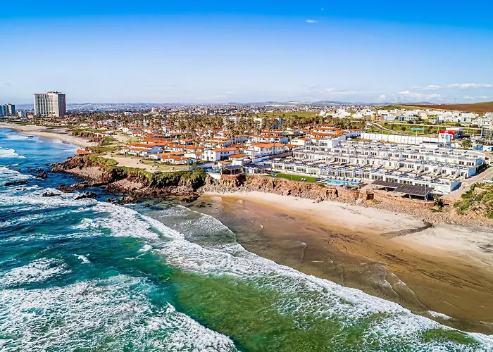 Dog-Friendly Ocean-View Home With Heated Outdoor Pool, Hot Tub, Streaming, Patio Rosarito