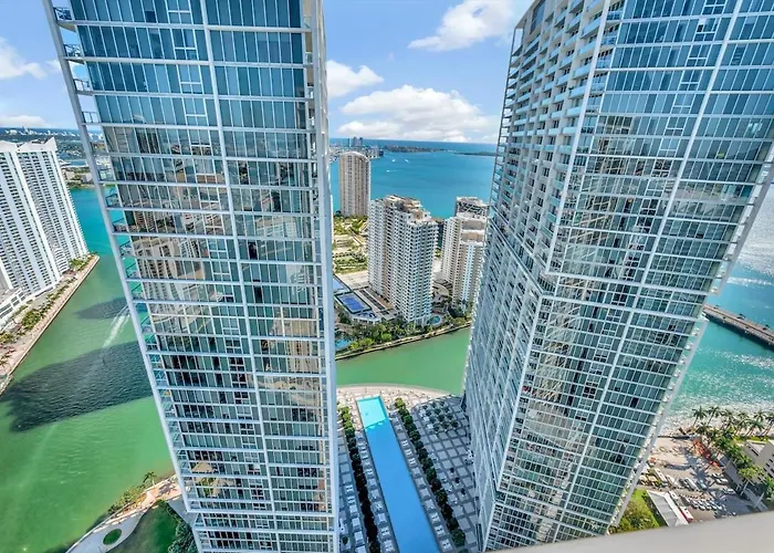 Brickell Luxury 1Br Hotel Tower Bay Views Miami