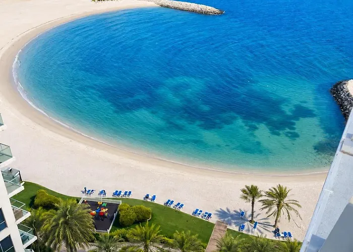 Marjan Island 1Br Beach Access & Cozy View - Private Exclusive Ra’s al-Chaima
