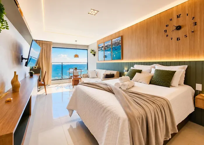 Vista Mar Incrivel Rooftop Piscina E Jacuzzi Salvador da Bahia