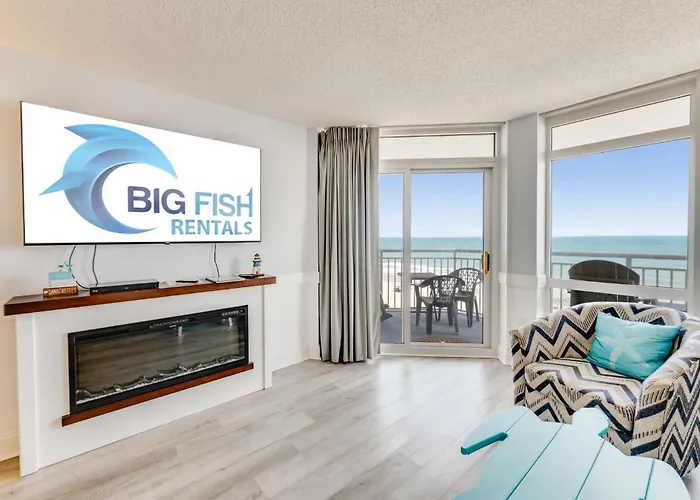 Villa New Baywatch Remodled With Direct Oceanfront Views Myrtle Beach