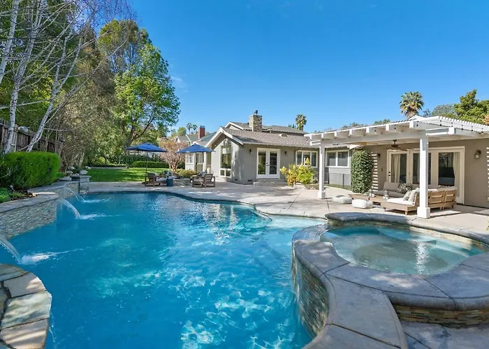 Villa Tarzana Adu With Pool And Hot Tub By Colby And Conrad Los Angeles