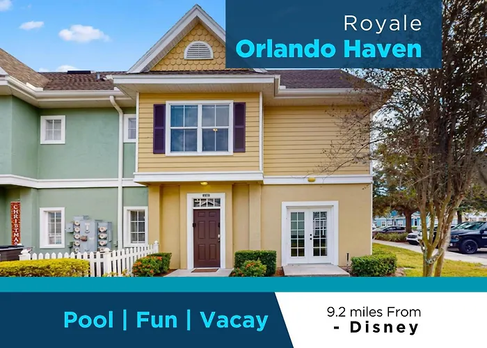 Spacious Townhouse With Jetted Tub, Game Room, Heated Pool & Fitness Amenities Kissimmee