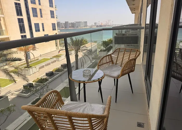 Marjan Island 1Br Beach Access & Cozy View - Private Exclusive Ra’s al-Chaima