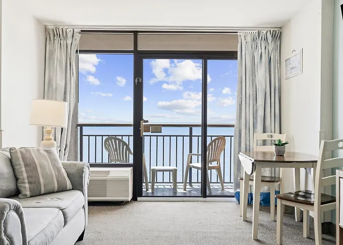 Oceanfront 1Br At Landmark, King Bed, Full Kitchen, Smart Tvs Myrtle Beach