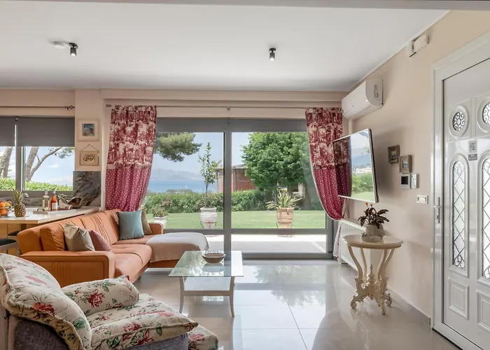 Celeste Sea View Home With Jacuzzi And Bbq Psalidi 